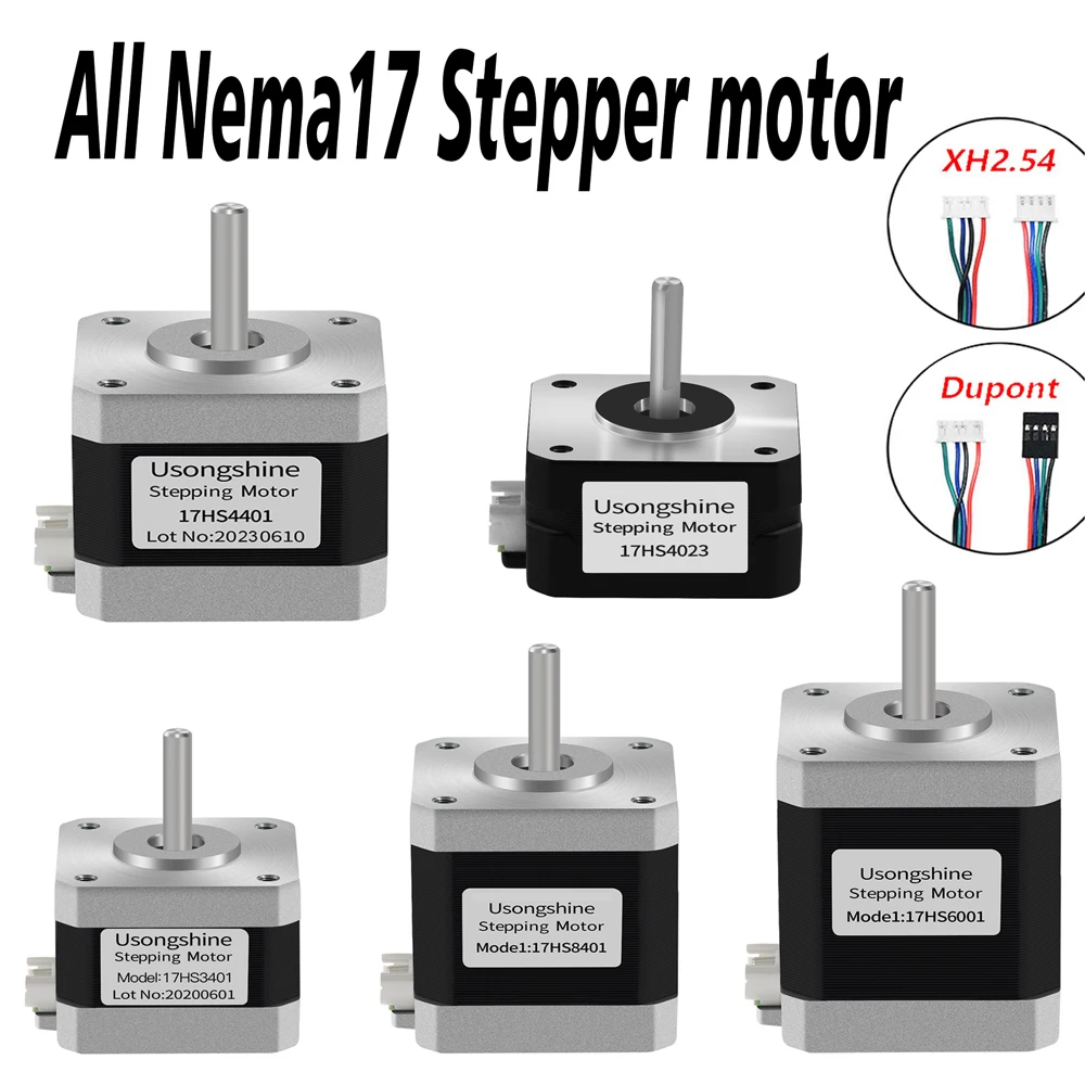 Stepper Motor Nema17 - Usongshine Semua Motor Stepper Nema17 17HS4401