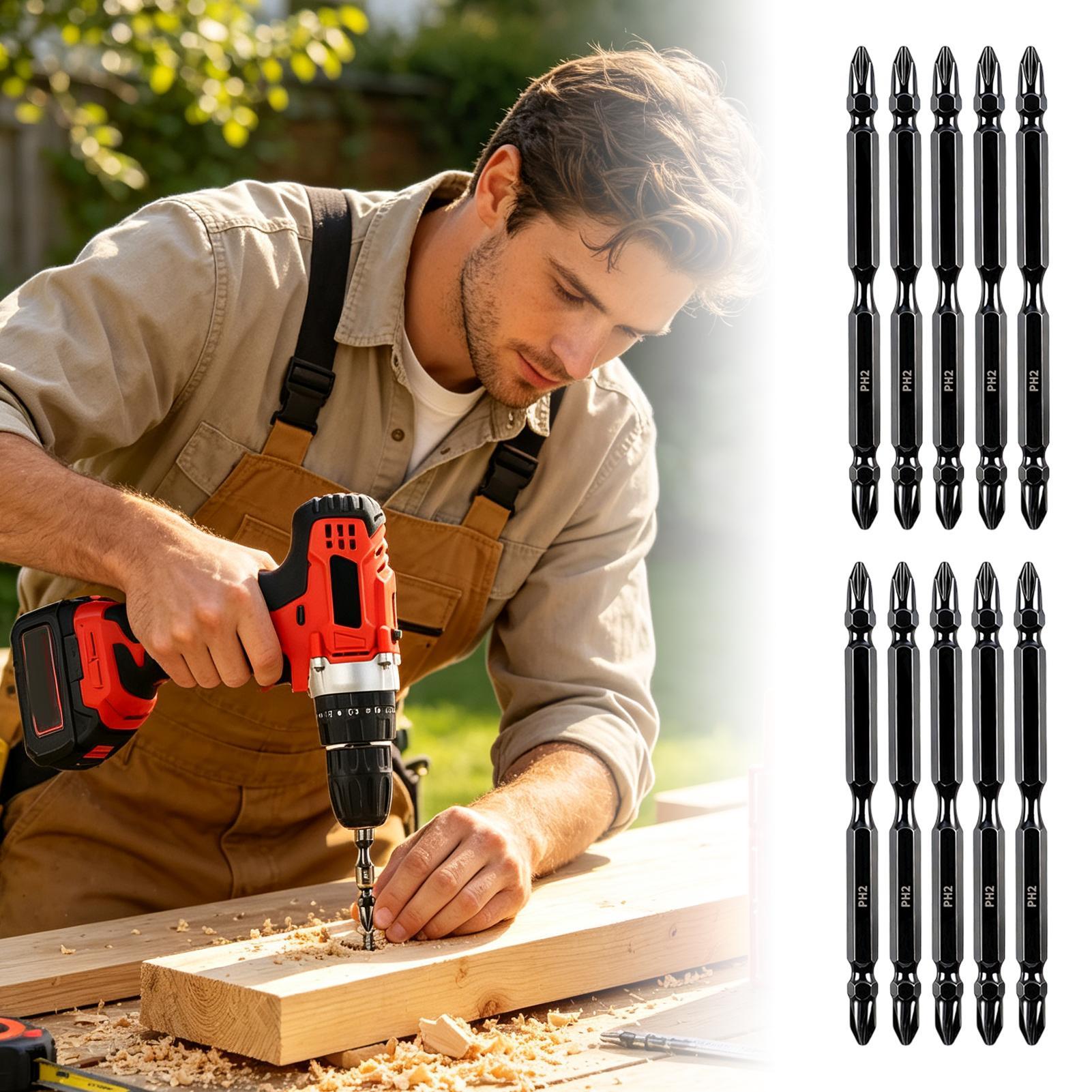 End Mill Set - Mata Bor Magnetik Set Kepala Obeng