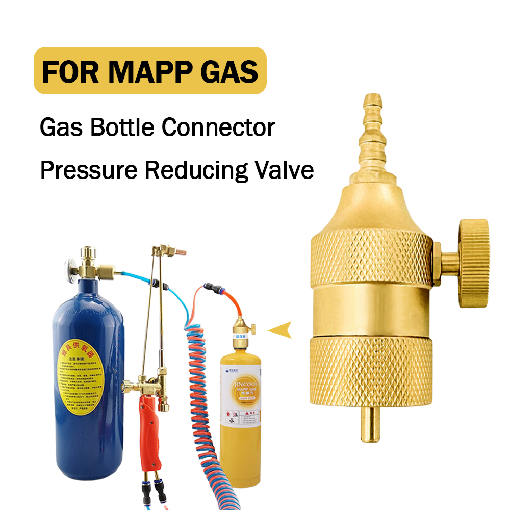 Coupling 8Mm - Regulator Gas MAPP Kuningan dengan Fitting