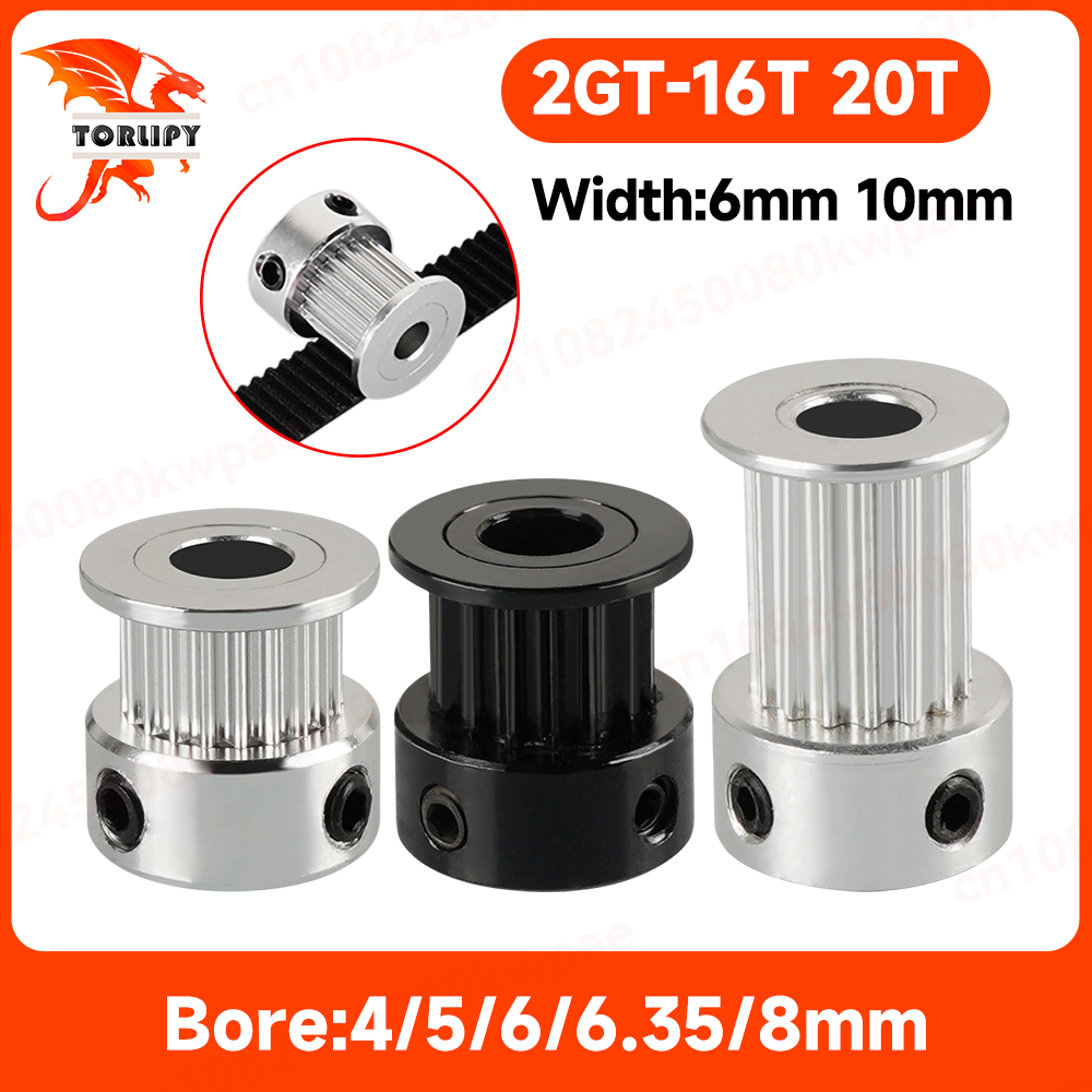 Gt2 Pulley - 1/5/10 Buah Katrol GT2 20 Gigi