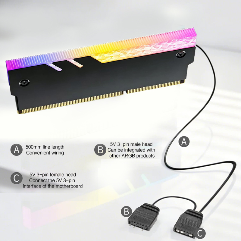 Pendingin Memori Komputer Desk - Aluminium Extrusion ulasan dan harga
