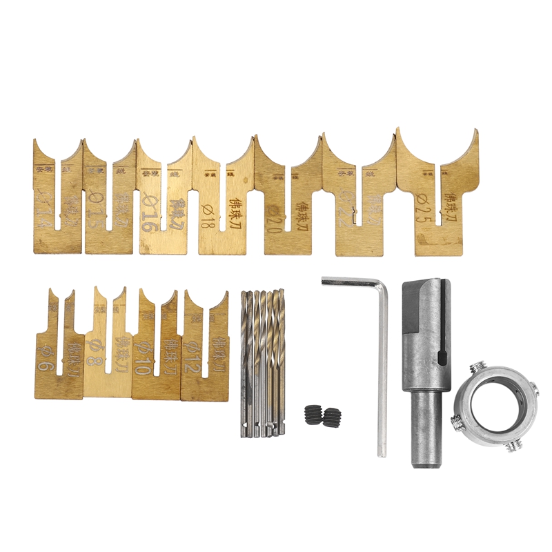 Set Mata Bor Manik-manik Kayu, - Drill Bit Set ulasan dan harga