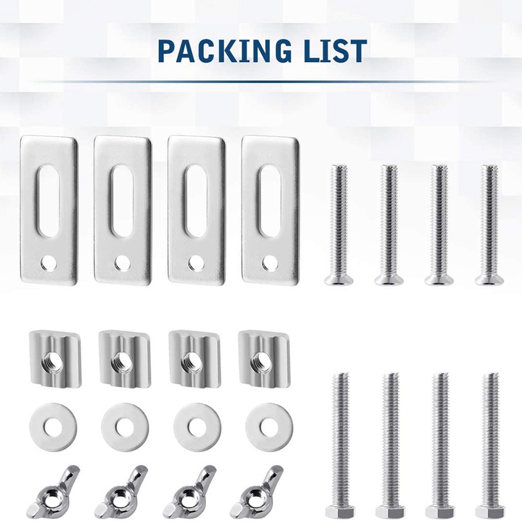 B62B-8 Pack T-Track Clamp, Kit - 3018 Cnc ulasan dan harga