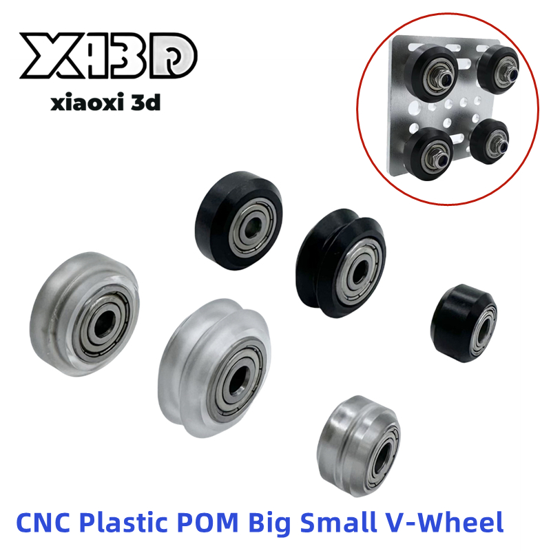 1/5/10 Buah Katrol Bantalan Ro - V Slot Wheel ulasan dan harga